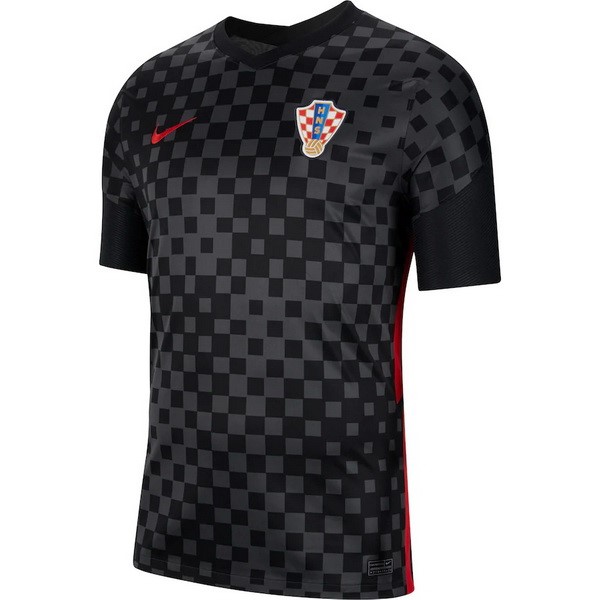 Tailandia Camiseta Croatia 2ª 2020 Negro